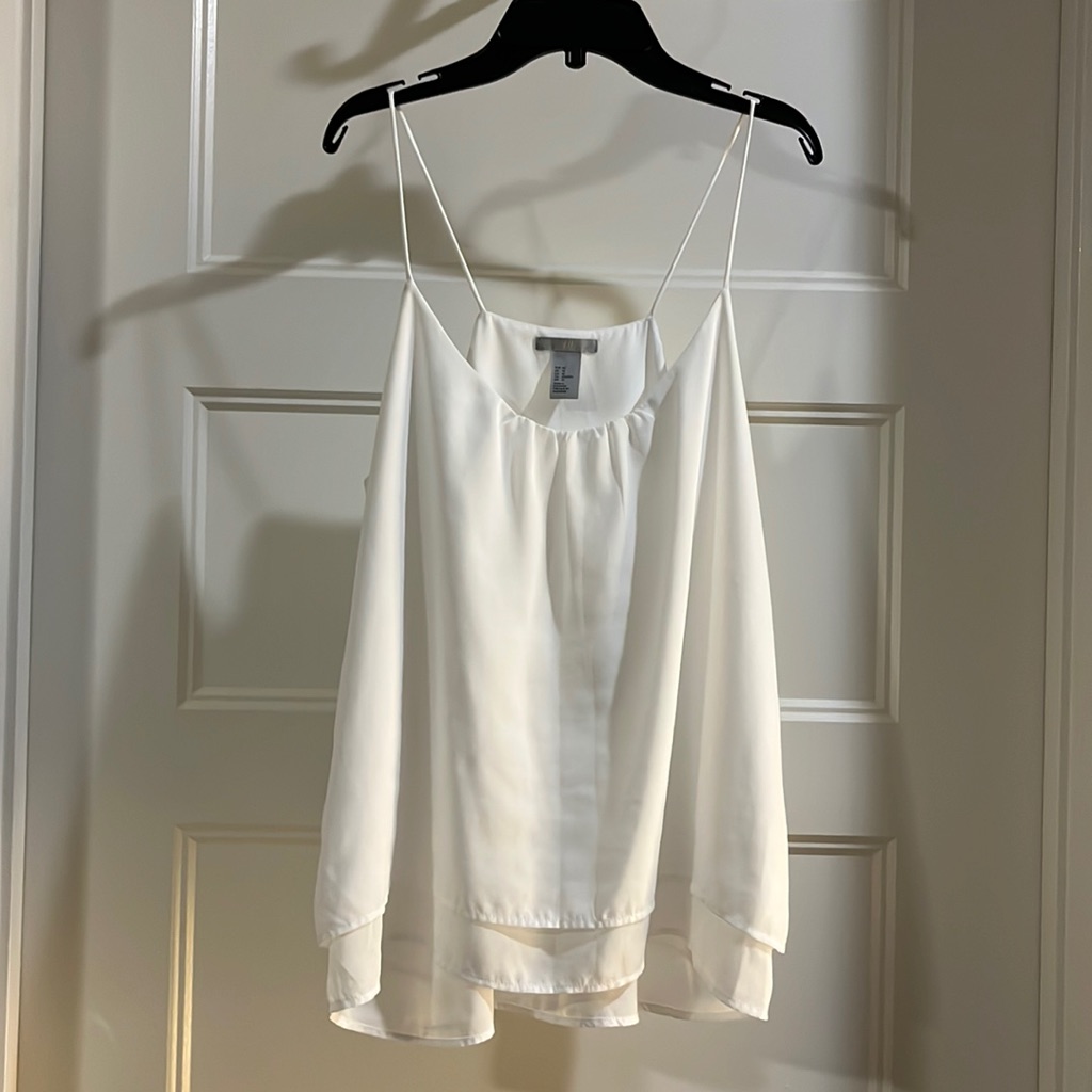 White Layered Top